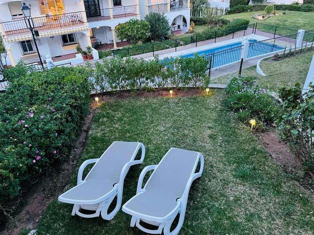 Lux 2 Kmr App Stella Blanca Met Zwembaden Airco En Zeezicht Apartment Fuengirola Exterior photo
